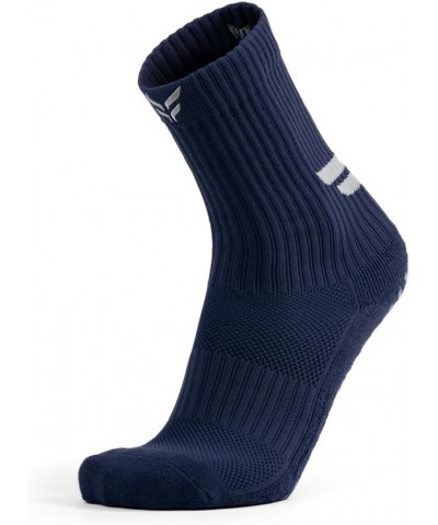 Grip Socks Soccer, Non Slip Socks for Football, Futsal, LAX, Pickleball, Neon Socks for Men and Women Navy Blue $14.49 Socks