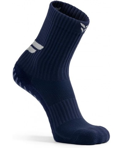 Grip Socks Soccer, Non Slip Socks for Football, Futsal, LAX, Pickleball, Neon Socks for Men and Women Navy Blue $14.49 Socks