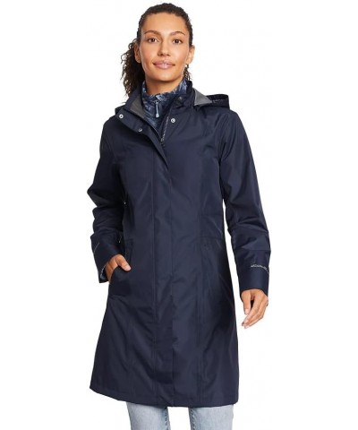 Women's Girl on the Go Trench Coat Regular Twilight $44.76 Coats