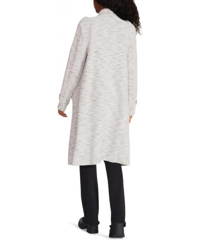 BB Dakota Womens Long Duster Coat Heather Grey $9.03 Jackets