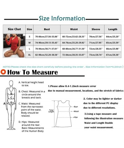 Bodysuits for Women One Shoulder Off Sleeveless Long Sleeve Halter Tank Tops Solid Color Sexy Slim Yoga Jumpsuit T Shirt Beig...