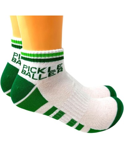 Performance Socks Men & Women Novelty Athletic Socks for Sports Golf Tennis Pickleball Yoga Unisex Pickleball Ankle $13.17 Socks