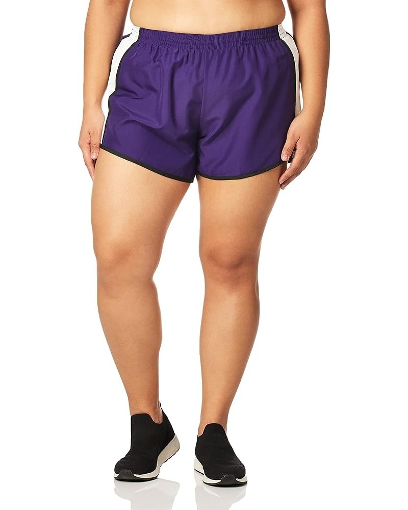 Women's Junior fit Pulse Team Short Purple/White/Black $11.48 Others