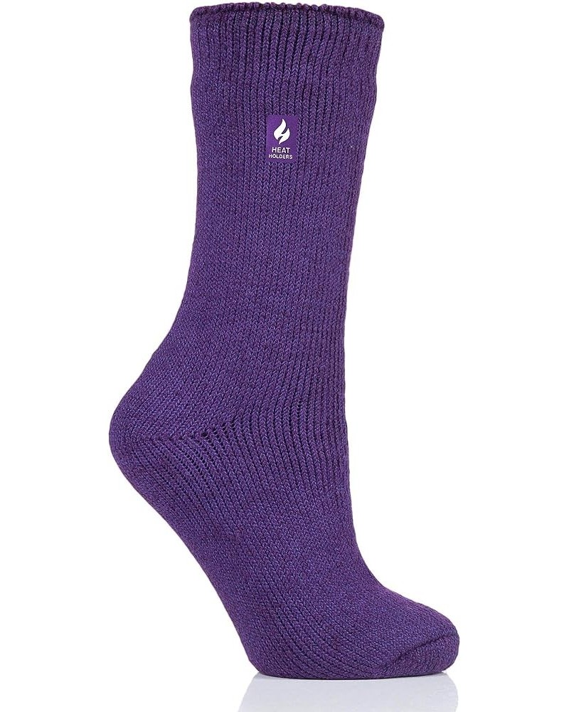 Thermal Socks, Women's Original, US Shoe Purple $16.96 Activewear