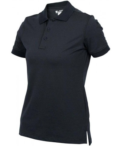 Operator Women's Tactical Polo Shirt, Uniform Polo Shirt for Women, Anti-Wrinkle Women's Polo Dark Navy $13.80 Shirts