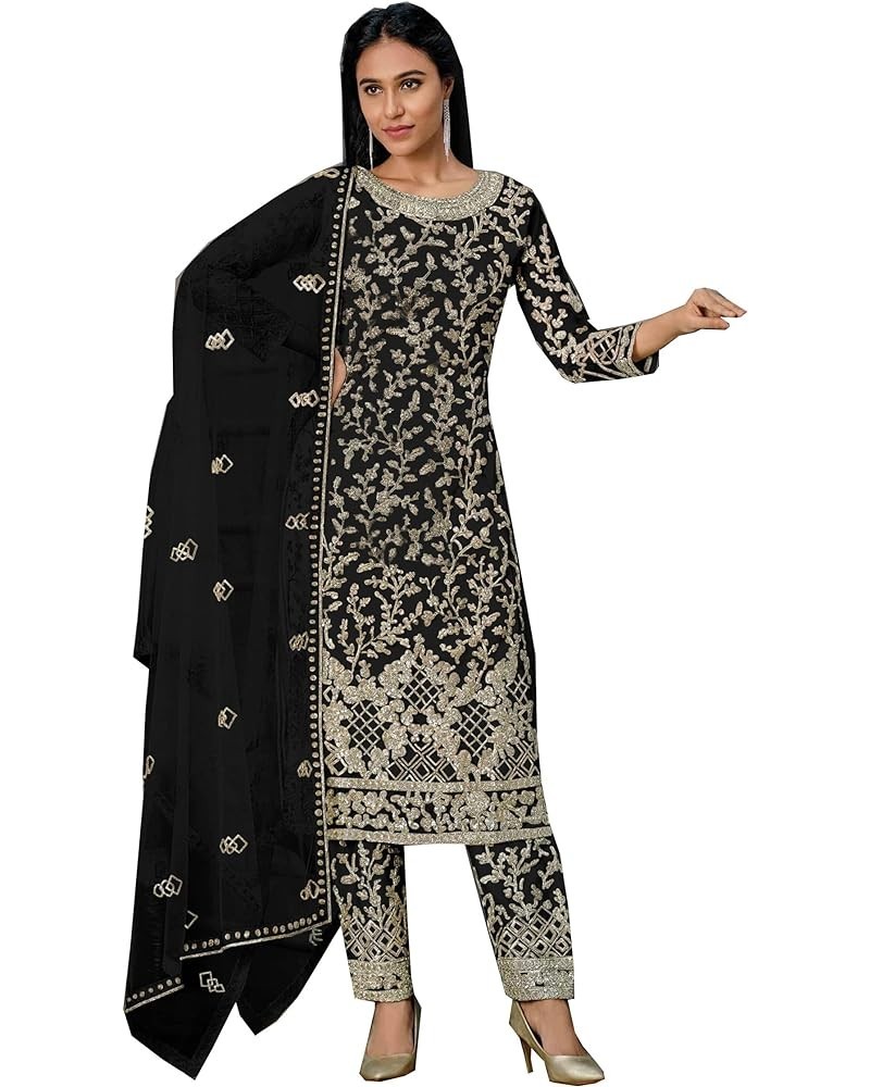 Fashion New Indian Pakistani traditional ready to wear salwar kameez suit Dress for women with dupatta-4925 Choice-8 $36.75 D...