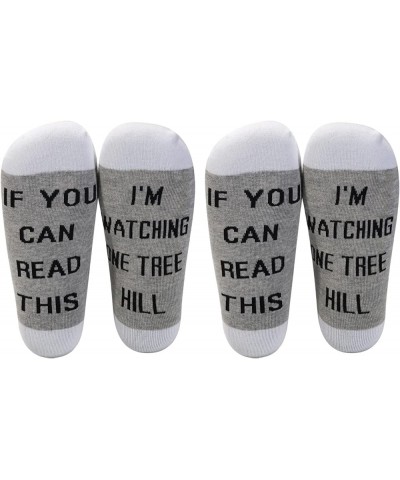 Basketball Inspired Gift If You Can Read This I'm Watching Cotton Socks Basketball Fans Gift 2 Pairs/Set - Ankle - 1 $11.99 A...