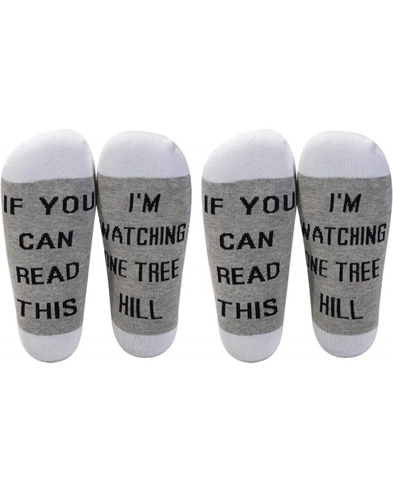 Basketball Inspired Gift If You Can Read This I'm Watching Cotton Socks Basketball Fans Gift 2 Pairs/Set - Ankle - 1 $11.99 A...