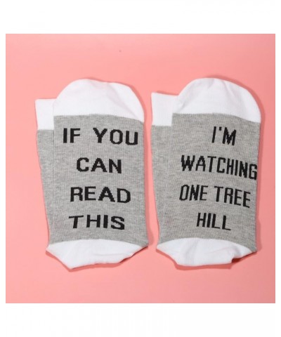 Basketball Inspired Gift If You Can Read This I'm Watching Cotton Socks Basketball Fans Gift 2 Pairs/Set - Ankle - 1 $11.99 A...