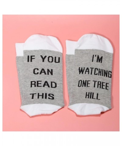 Basketball Inspired Gift If You Can Read This I'm Watching Cotton Socks Basketball Fans Gift 2 Pairs/Set - Ankle - 1 $11.99 A...