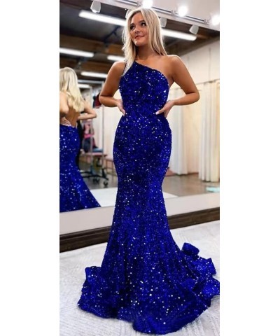 Women's Strapless Sequin Prom Dresses with Train Criss-Cross Mermaid Long Formal Evening Gowns YZTS093 B-light Blue $34.65 Dr...