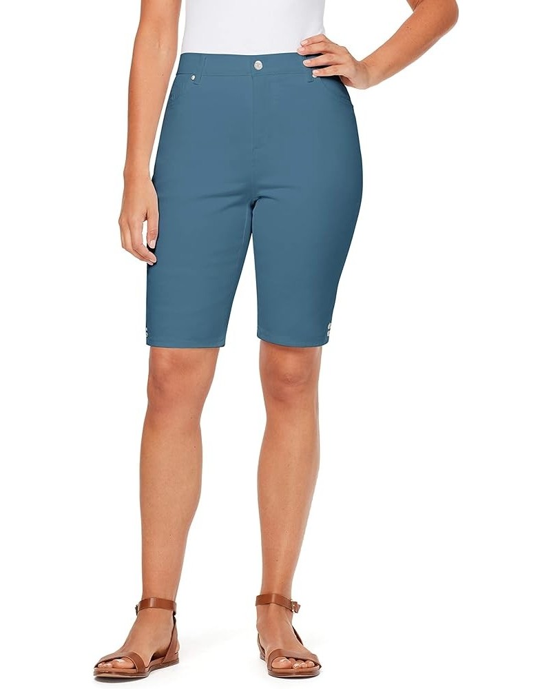 Women's Amanda High Rise Bermuda Short Neptune Breeze $15.57 Shorts