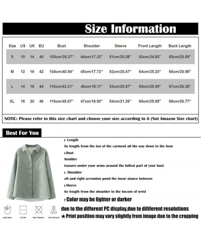 Shacket Jacket Women Plus Size Corduroy Sherpa Jackets Fleece Lined Warm Casual Shirts Outerwear Long Sleeve Tops A-blue $15....