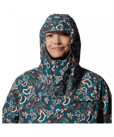 Women's Stryder Anorak Jack Pine Floral Print $12.69 Jackets