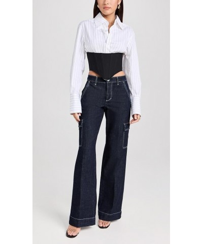 Women's The Farah Cargo Pant Rinse $57.88 Jeans