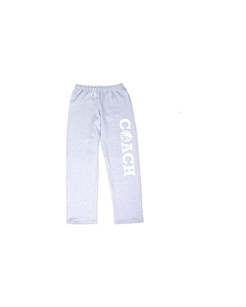 Cheer Coach Sweatpants | Cheerleading Apparel by ChalkTalk Sports | Multiple Colors | Youth and Adult Sizes Adult Gray $25.79...