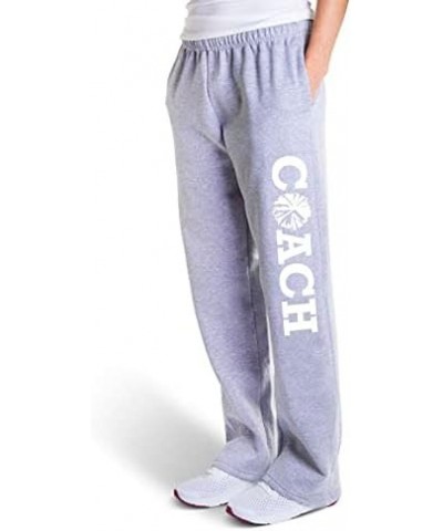 Cheer Coach Sweatpants | Cheerleading Apparel by ChalkTalk Sports | Multiple Colors | Youth and Adult Sizes Adult Gray $25.79...