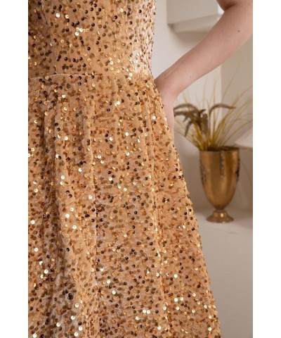 Sequin Homecoming Dresses for Teens Short Prom Dresses 2024 Sparkly Cocktail Party Gown Burnt Orange $25.20 Dresses