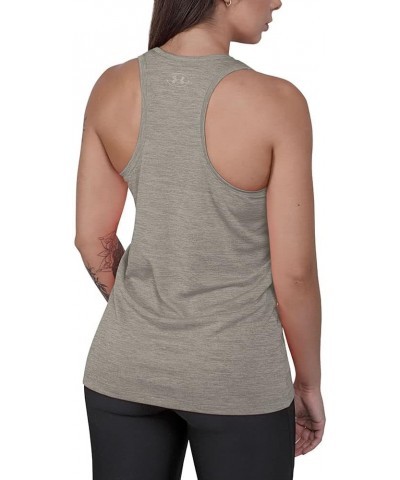 Women's Tech Twist Tank Top (558) Tin / Ghost Gray / Metallic Silver $10.48 Activewear