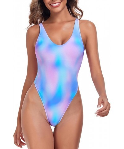 Women's One Piece Thong Swimsuit Splash2 $16.45 Swimsuits