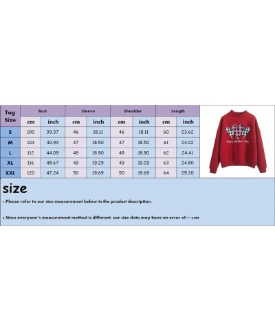 Heart Print Sweatshirt Women,Long Sleeve Crew Neck Casual Oversized Soft Pullover Tops Shirts Love Casual Cute Tops Z2-white ...