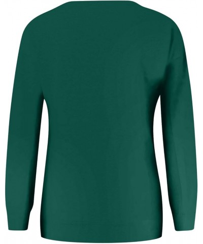 St Patricks Day Shirt Women St Patricks Day Tops for Women Holiday Tops for Women 2024 Casual Long Sleeve Tops for Women 06-a...