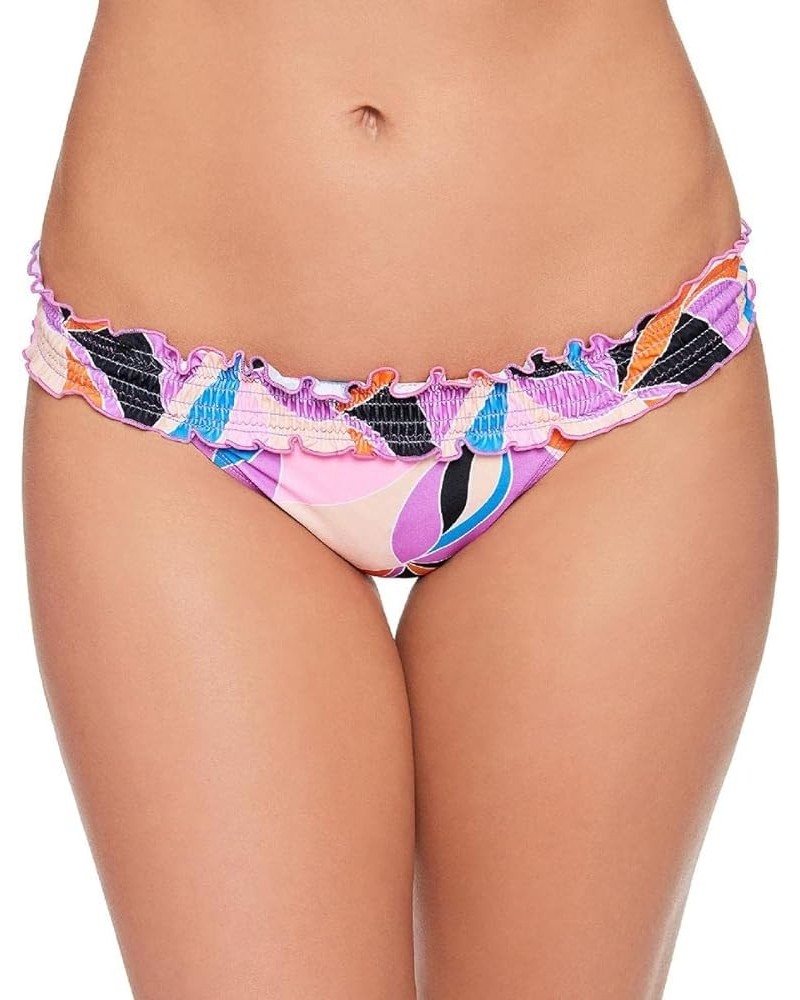 Womens Juniors Kaleidescope Hipster Smocked Swim Bottom Separates Multi $6.41 Swimsuits