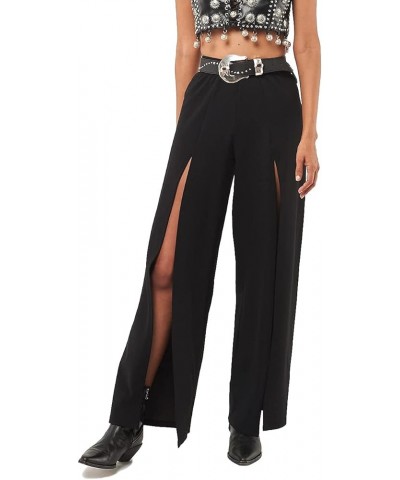 Women's Cut Pants Black $18.96 Pants