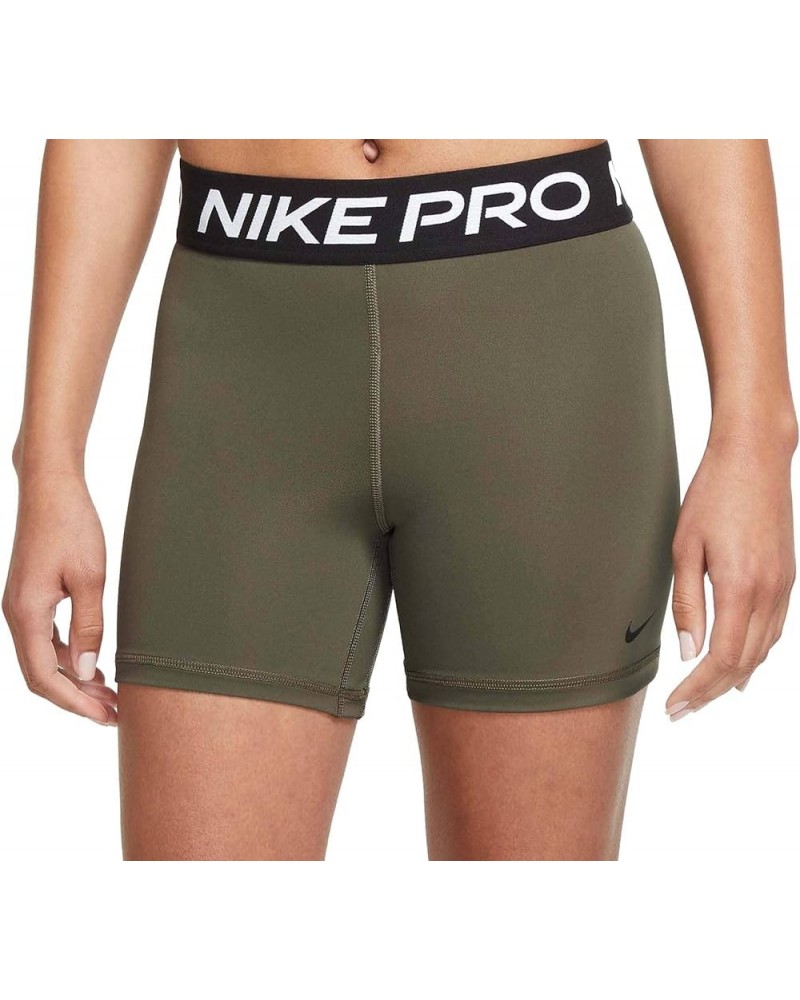 Women's 365 5" Shorts Medium Olive/Black/Black $12.67 Activewear