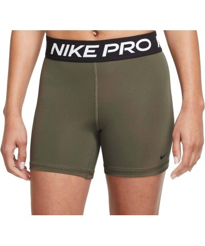 Women's 365 5" Shorts Medium Olive/Black/Black $12.67 Activewear