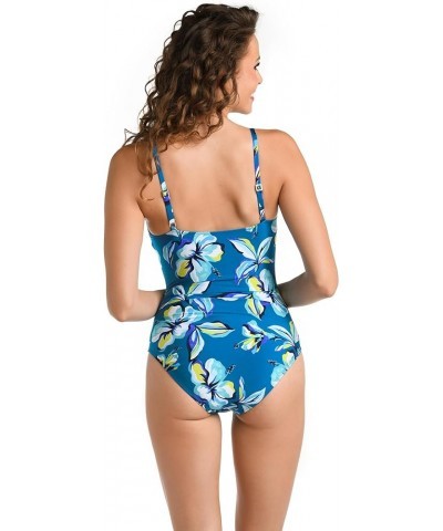 Women's Standard Lingerie One Piece Swimsuit Ocean//Fiji Tropics $41.20 Swimsuits