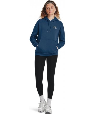 Womens Essential Fleece Top Varsity Blue / White $24.23 Activewear