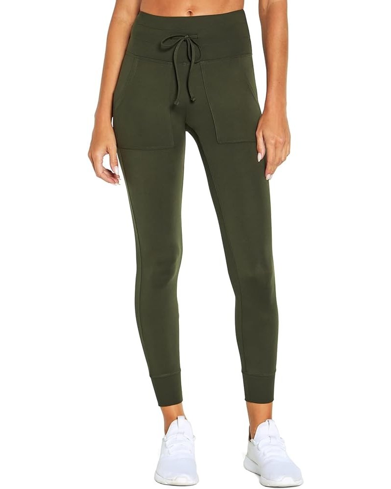 Women's Ultra High Rise Jogger Legging Rosin Green $11.20 Activewear