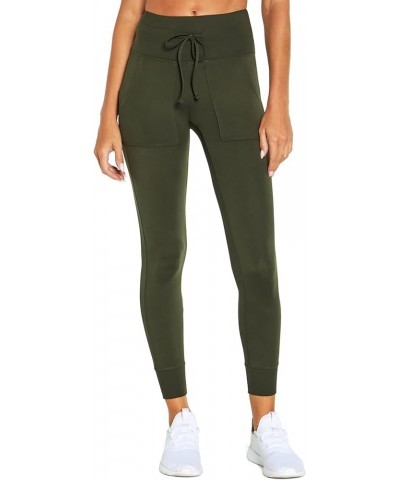 Women's Ultra High Rise Jogger Legging Rosin Green $11.20 Activewear