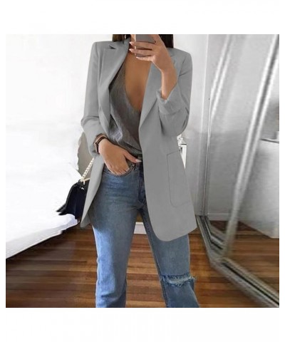 Blazers for Women Business Casual Long Sleeve Womens Blazer Jacket for Work Professional Fall Fashion 2023 Trendy Clothes 01-...