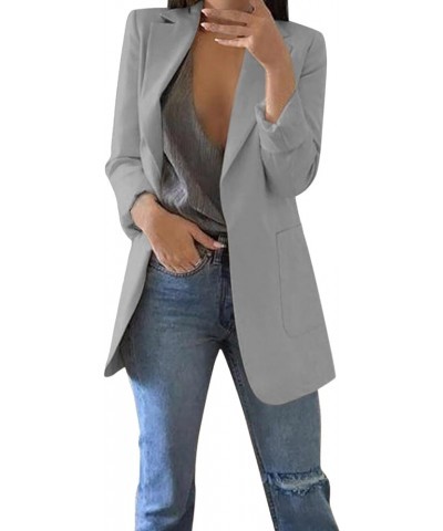 Blazers for Women Business Casual Long Sleeve Womens Blazer Jacket for Work Professional Fall Fashion 2023 Trendy Clothes 01-...