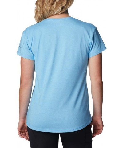 Women's Sun Trek Ss Tee Vista Blue Heather $19.95 Activewear