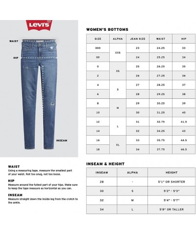 Women's Premium 501 Original Fit Jeans Luxor Last - Light Indigo $43.74 Jeans