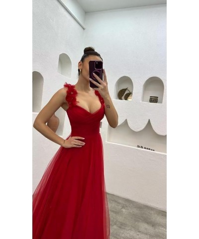 Women's A Line V Neck Bridesmaid Dresses for Wedding, Spaghetti Strap Sleeveless Formal Evening Party Gowns Turquoise $50.76 ...