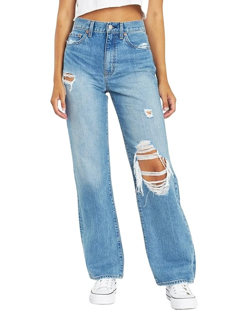 Women's SunHigh Rise Dad Denim Jeans Tease $41.65 Jeans