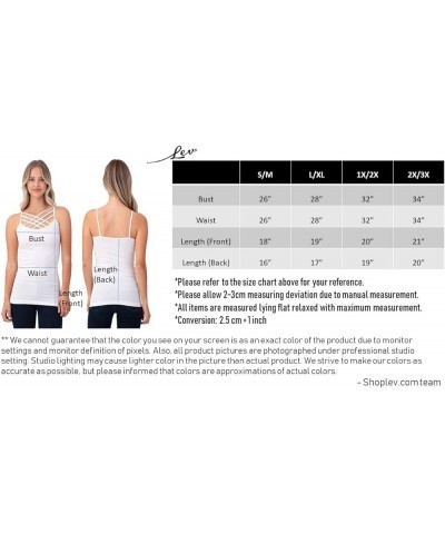 Women Sexy Criss Cross Front Spaghetti Strap Basic Round HollowOut Neck Seamless Camisole Tank Top 2pk Charcoal Black $11.79 ...