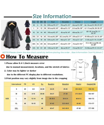 Womens Pea Coats Winter,Women's Autumn Winter Solid Colour Hooded Single Breasted Irregular Cotton Jacket Gray $11.33 Jackets