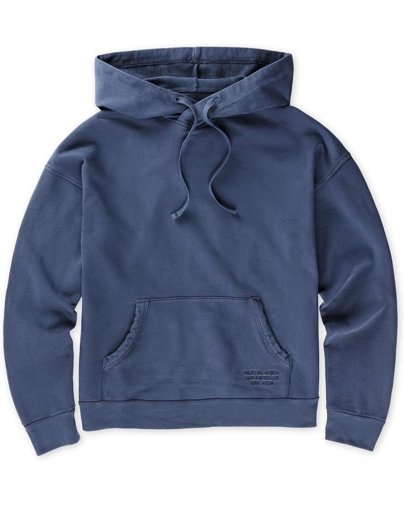 Women's Ok Established Hoodie Marine $50.70 Hoodies & Sweatshirts