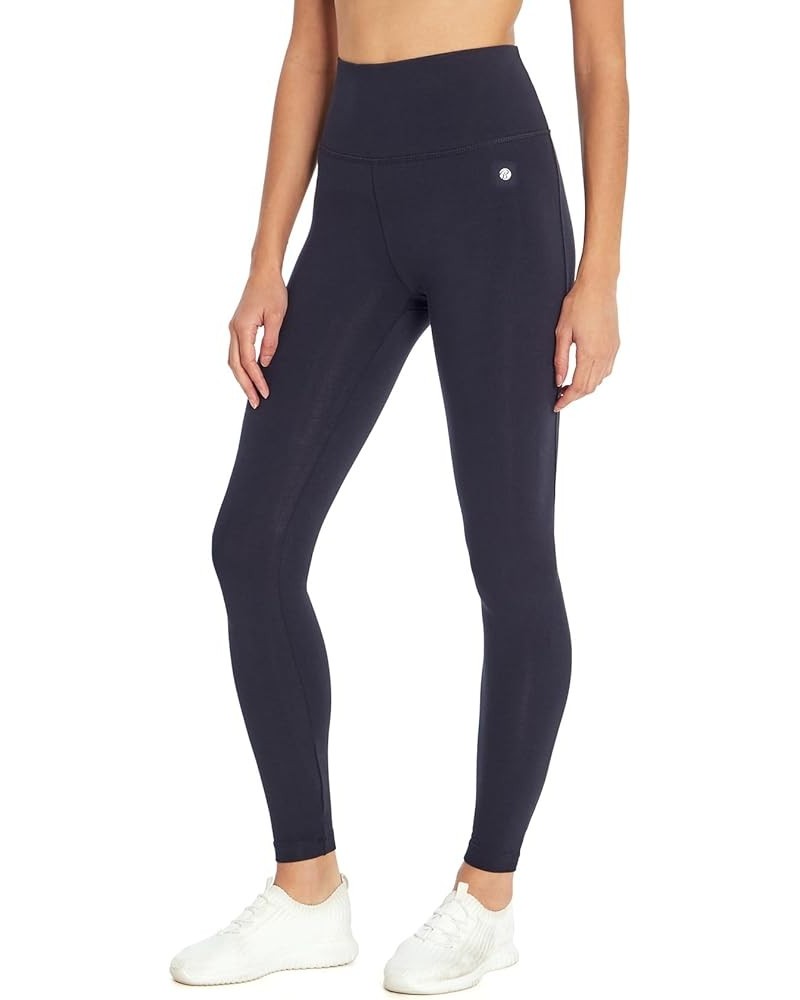 Womens High Rise Tummy Control Legging Midnight Blue $12.75 Activewear