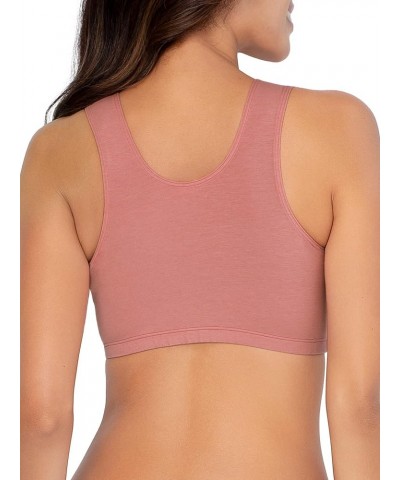 Women's Built Up Tank Style Sports Bra Heather Grey/Dusk/Blushing Rose $8.80 Lingerie