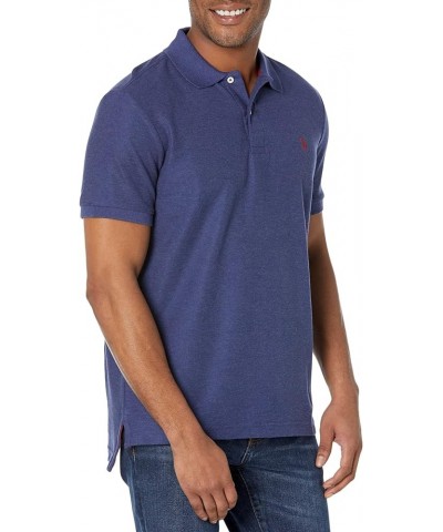 Men's Ultimate Pique Polo Dodger Blue Heather $11.15 Shirts