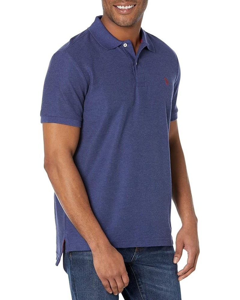 Men's Ultimate Pique Polo Dodger Blue Heather $11.15 Shirts