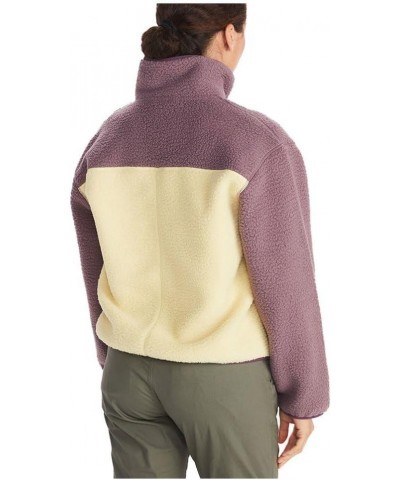 Women's Wm's Aros Fleece 1/2 Zip Hazy Purple/Wheat $32.06 Jackets