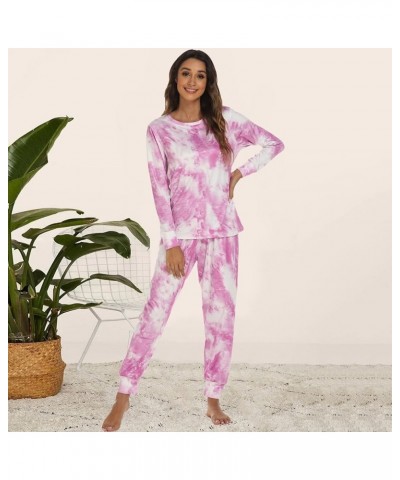 Silk Pajamas for Women Set Long Sleeve Pajama Sets for Women Soft Short Sleeve Pajama Shorts for Women Soft Pink $11.07 Sleep...