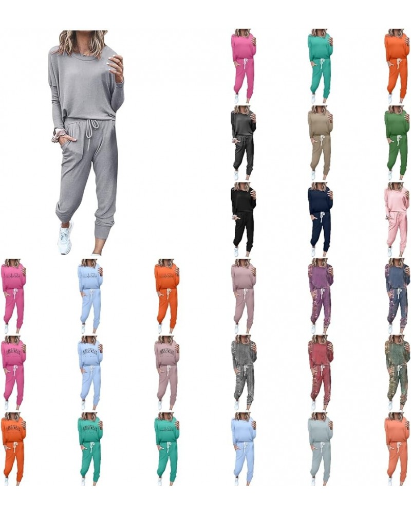 Matching Lounge Sets Women Sweatsuits Sets Two Piece Outfit Long Sleeve Pant Workout Athletic Tracksuits With Pockets 02 Hot ...